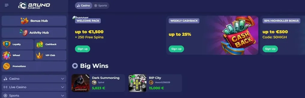 Bilder bruno casino